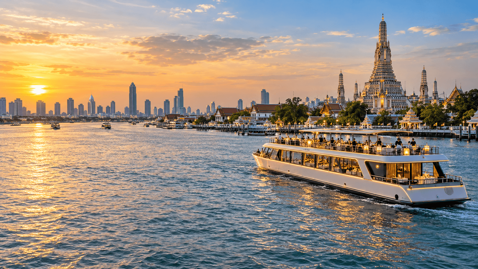 Chao Phraya cruises · Concept image