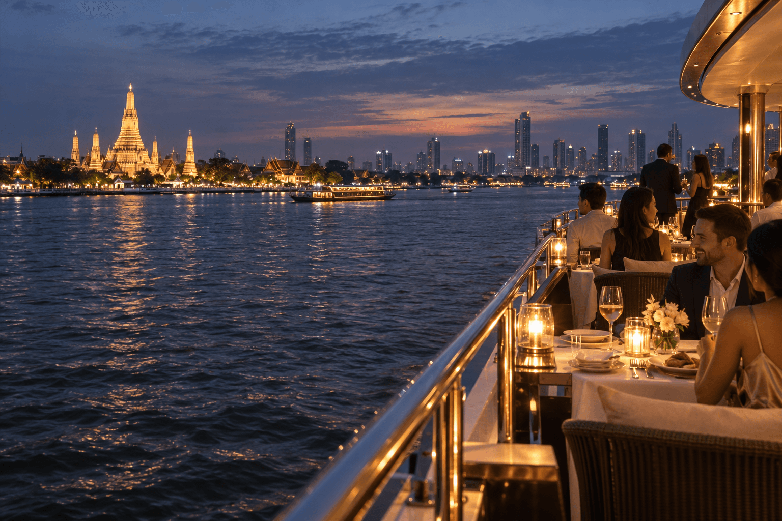 Chao Phraya cruises · Concept image